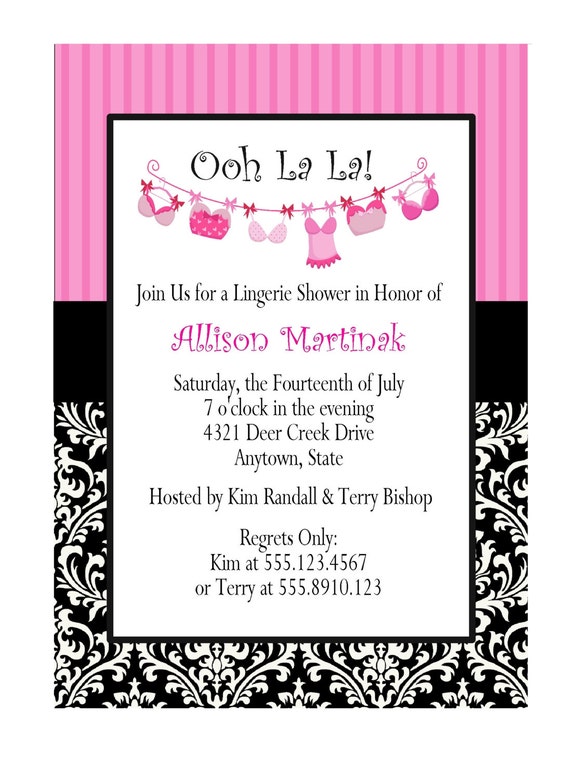 Bachelorette Shower Invitation Wording 5