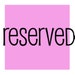 reserved for matthewjblazek