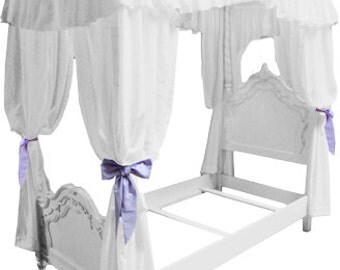 Canopy Bed Curtain canopy bed curtains | etsy Canopy Bed Curtain canopy bed curtains | etsy