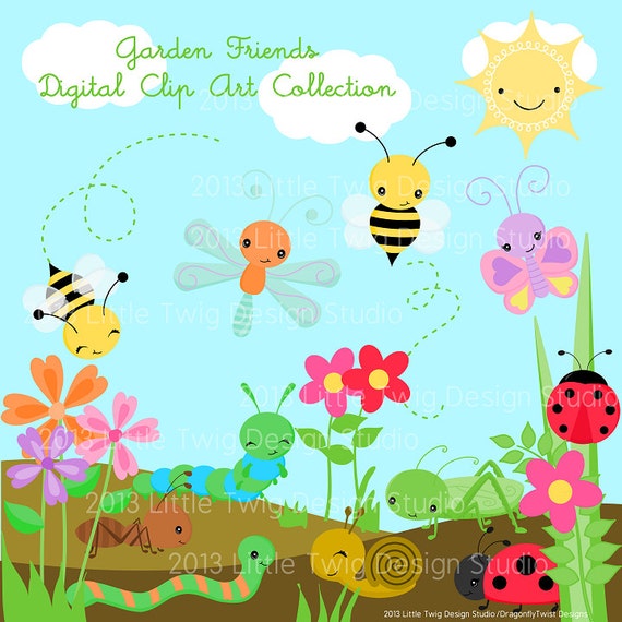 clipart garden insects - photo #20