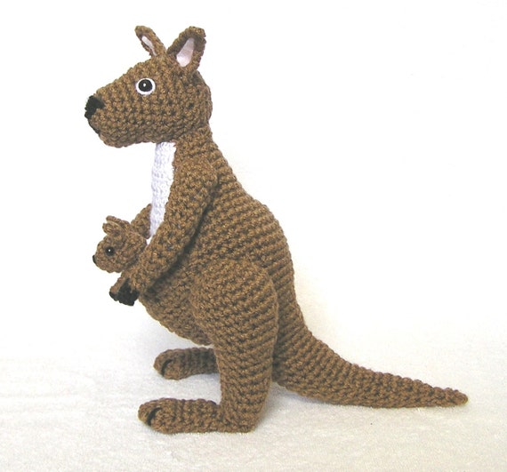 pattern crochet amigurumi kangaroo Etsy Pattern on Crochet and BABY PDF by bvoe668 KANGAROO