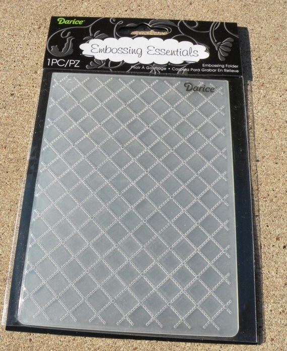Darice Embossing Essentials Embossing Folder Wire Fence