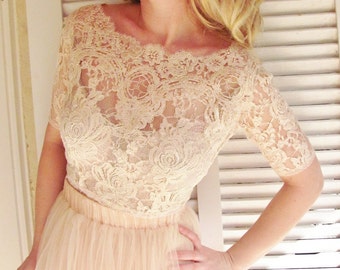 ... pink lace blouse blush champagne bridal bolero jacket wedding bolero ... pink lace blouse blush champagne bridal bolero jacket wedding bolero