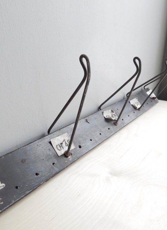 industrial shop rack / coat hook