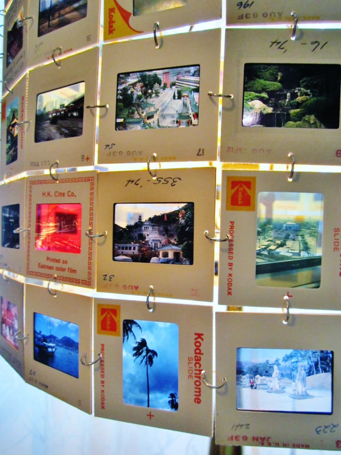 photo slide lamp shade slides of Asia