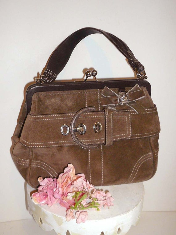 coach bowknot purse