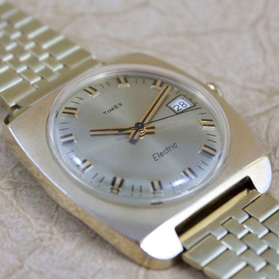 timex electric vintage watch