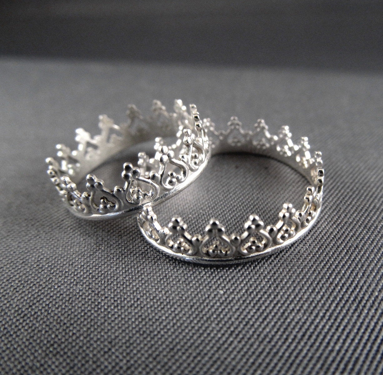 Princess Crown Ring Tiara Ring let them eat cake
