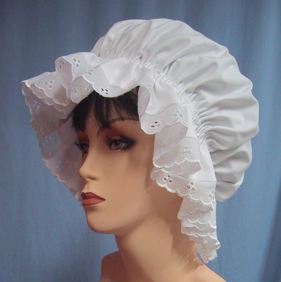 Mob Caps Patterns Mop cap women's mob cap reversable mop cap Pioneer