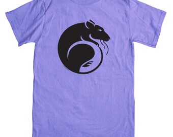 Rat T-shirt - Color: Lavender