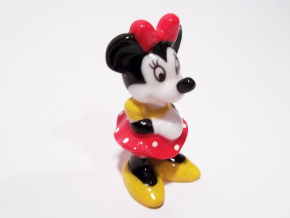 red minnie mouse figurine