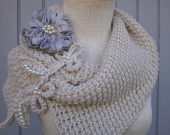 Scarf, neckwarmer, accessories, infinity scarf, handmade scarf, knit scarf, cowl scarf, soft scarf, warm scarf, circle scarf, wrap, bridal