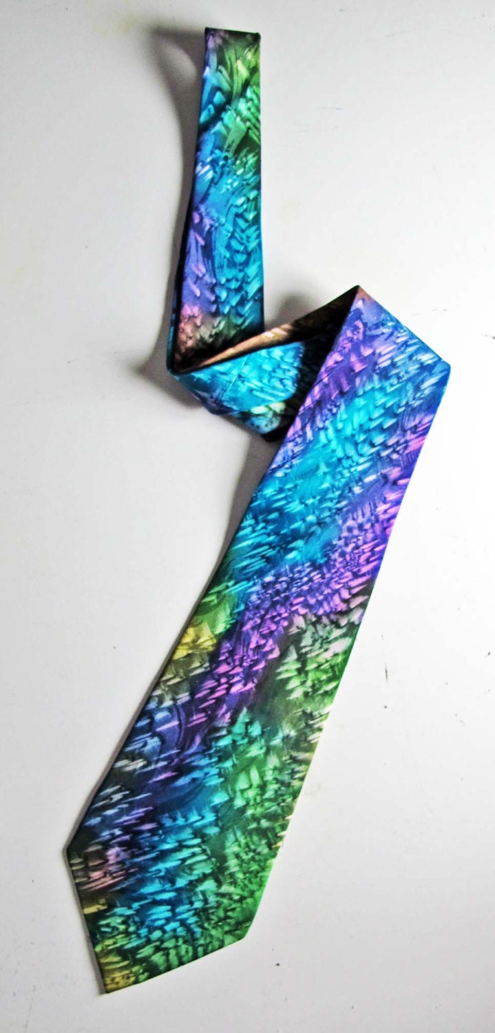 Hand Painted Silk Tie