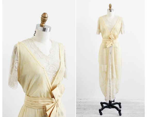 antique Edwardian dress / 1910s dress / by RococoVintage on Etsy