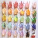 30 Origami Cranes Origami Paper Cranes Paper Crane Origami Crane - 7.5cm 3 inches Japanese Washi Chiyogami Paper - Small
