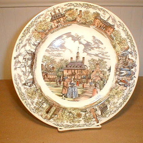 Wedgwood Williamsburg Virginia Souvenir Plate