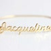 Vintage Name Bracelet - Jacqueline