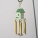 Miniature Garden Wind chime, Dollhouse Windchime, Miniature Birdhouse Windchime, Fairy Garden Windchime