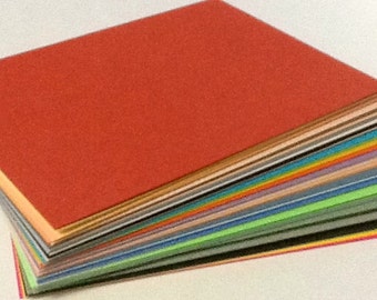 Hand Cut ATC Blanks 50 ACEO Pieces Multiple Color Pack Card Stock Paper Acid Free Archival 2.5in x 3.5in Drawing Destash Supply Paper Arts