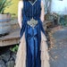 Antique Victorian Silk Velvet Coat Vest Couture Metallic trim with Tales and Ruffled Netting On HOLD For V