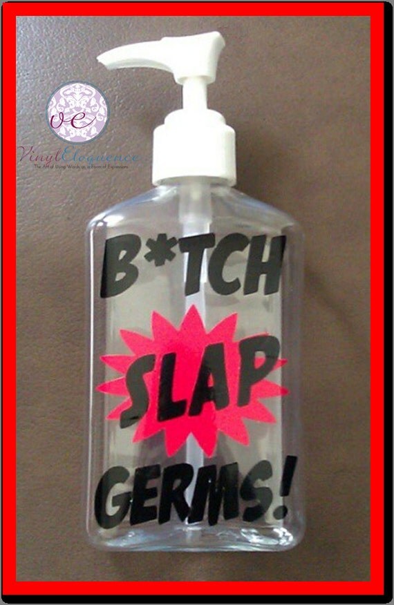 Items similar to Funny Sanitizer or Soap Dispenser on Etsy