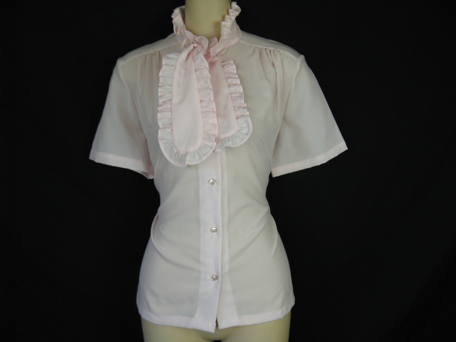 jabot blouse