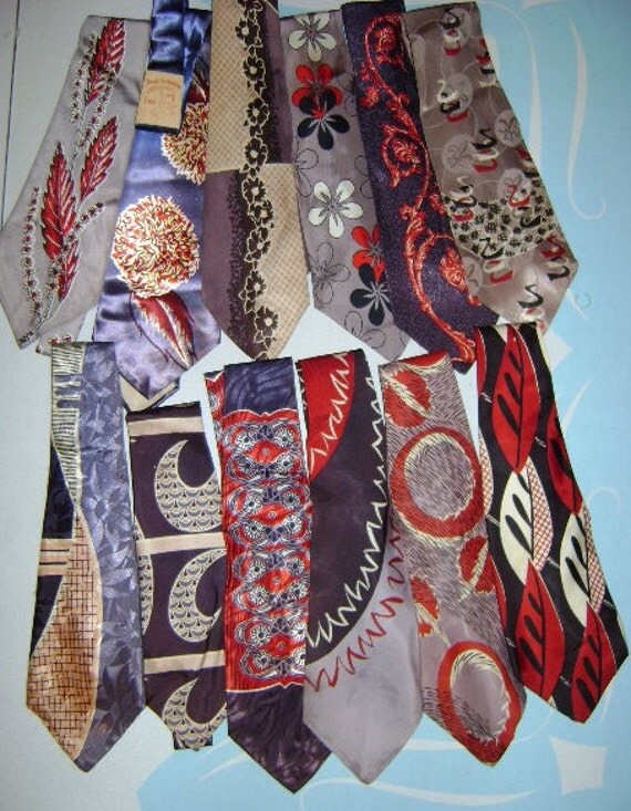 1940's vintage ties