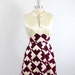 On Hold.....1960s Vintage Dress - Designer Bellciano Mid Century Mod Geometric Mini Dress
