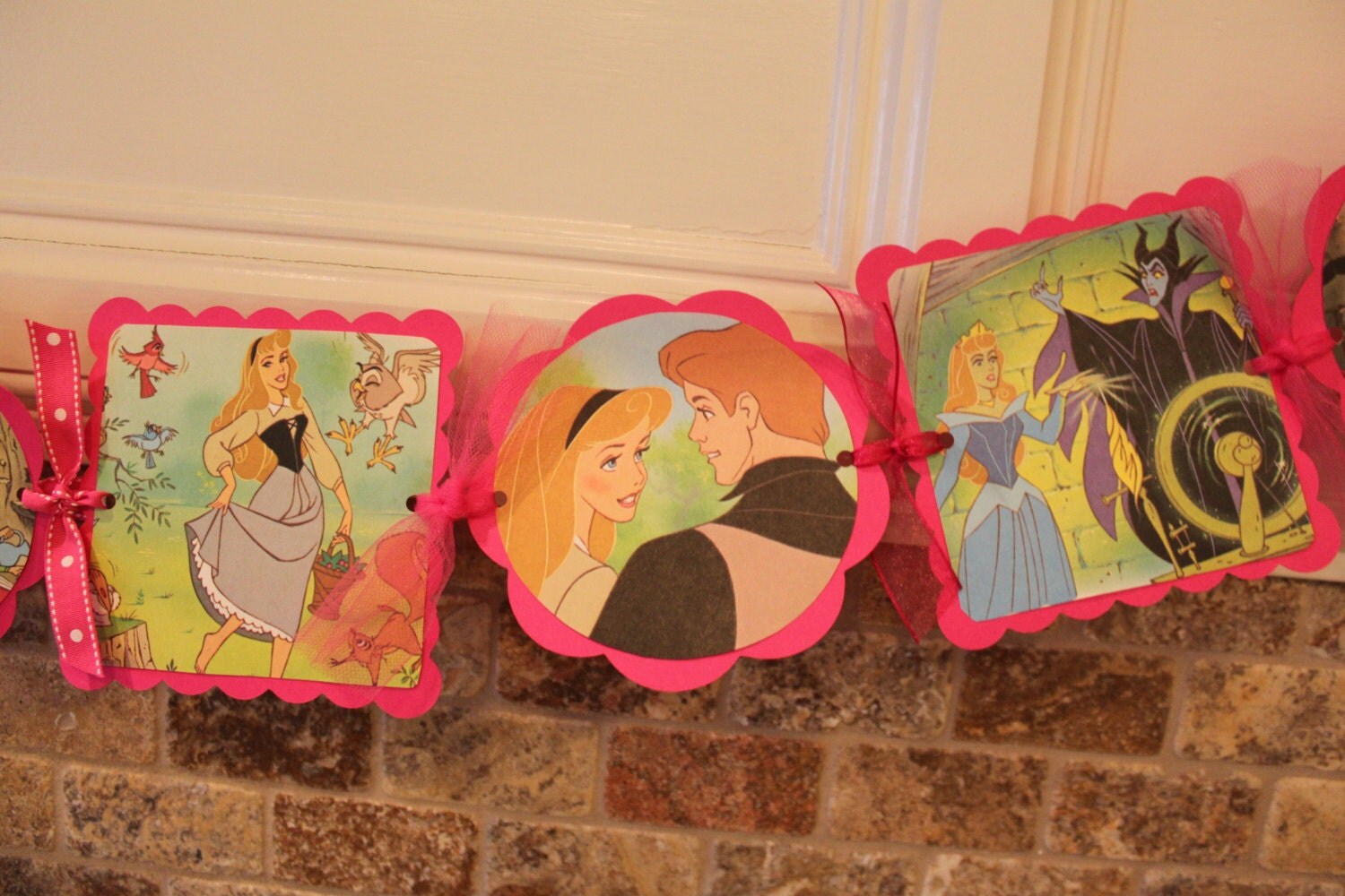SLEEPING BEAUTY Disney Birthday Party Banner