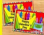 Crayon Printable Valentines Day Cards for Kids Il_170x135