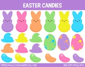 Easter Candies Clipart - Digital Clip Art Graphics for Personal or Commercial Use Il_170x135