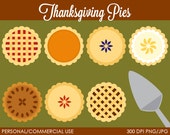 Thanksgiving Pies Clipart - Digital Clip Art Graphics for Personal or Commercial Use Il_170x135