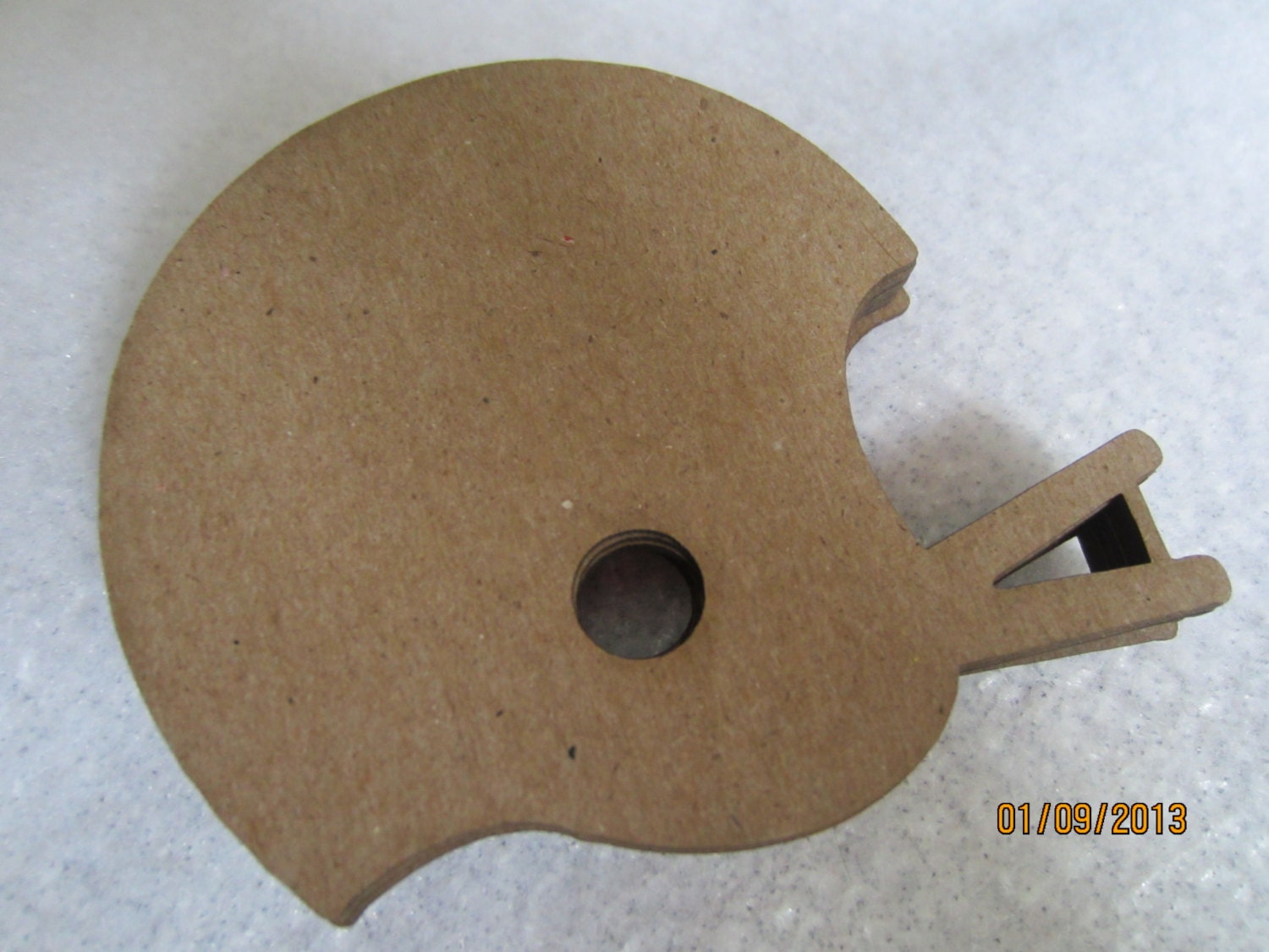 DIY Football Helmet DecorationsChipboard Blanks DIY Crafts