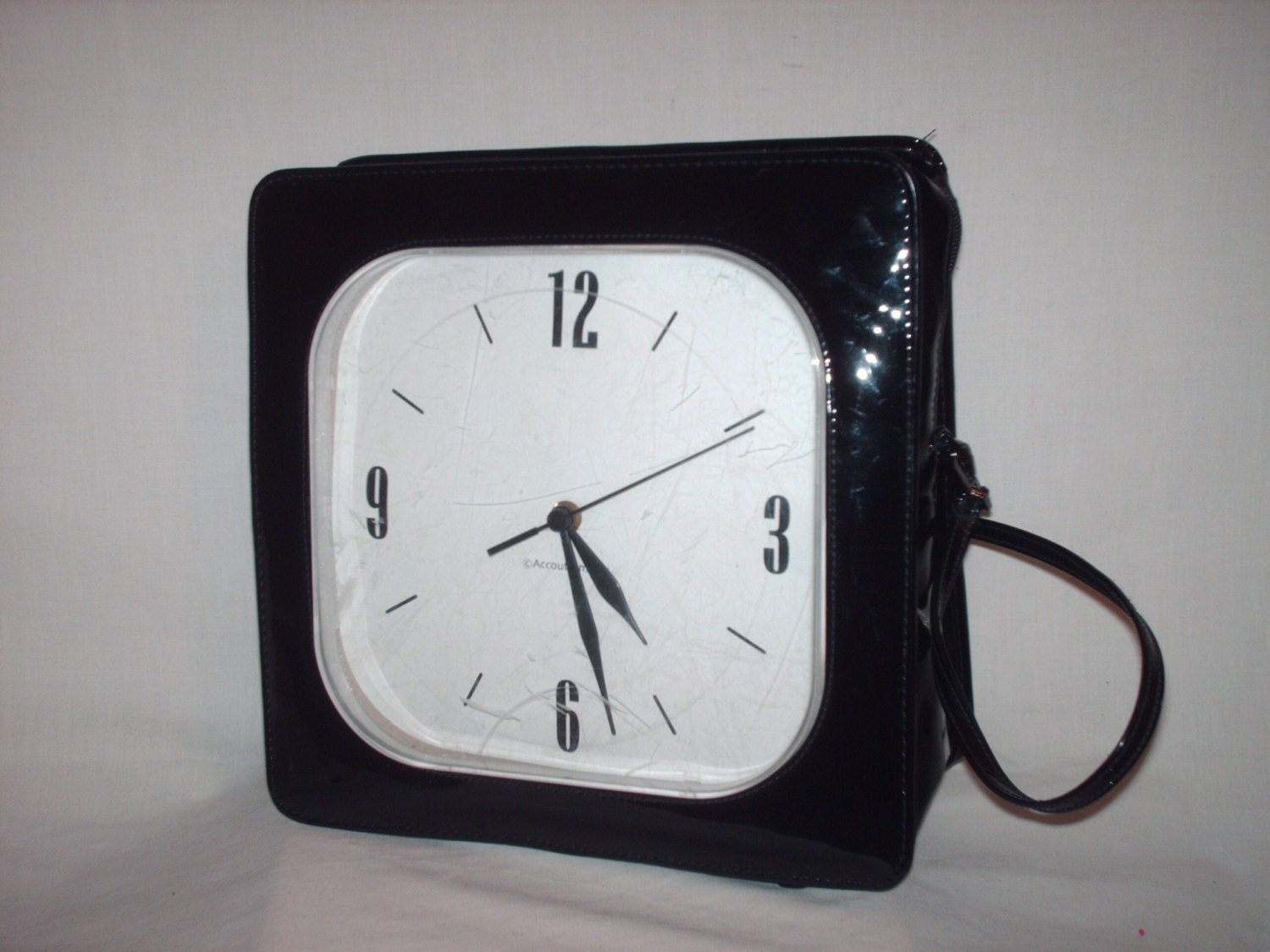 Vintage 1980s Clock Purse
