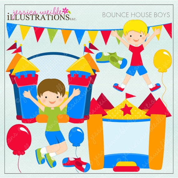 bounce house clipart free - photo #44