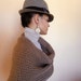 Knit Shrug - Knit Womens Shrug - NEW Spring Fashion Taupe Color Shrug Long Sleeved Shawl - READY to SHIP