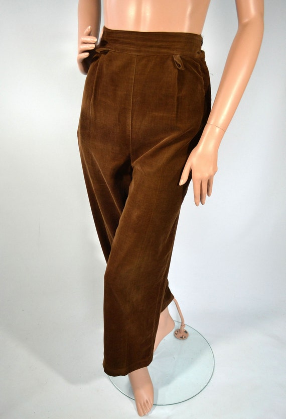 women's corduroy trousers