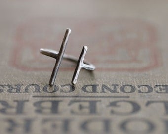 The Original Parallel Bars - Sterling Silver Ring - Made to Order