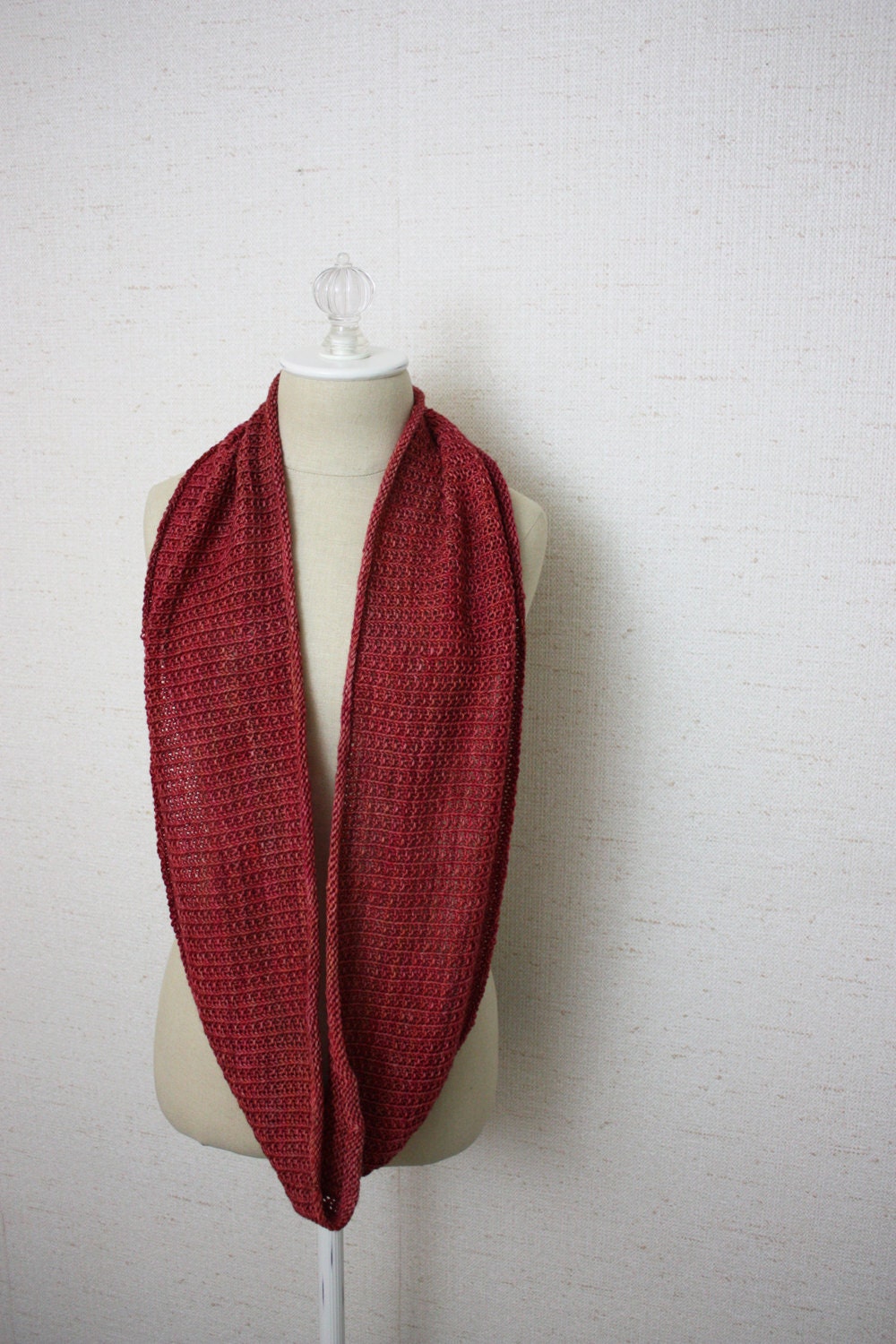 Cowl Pattern / Knitting Pattern / Infinity Scarf Long Cowl