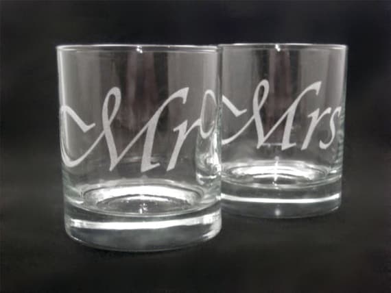 mr and mrs drinking glasses
