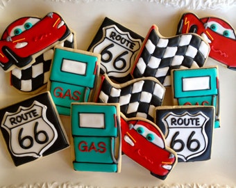 Automobile Themed Sugar Cookie Collection