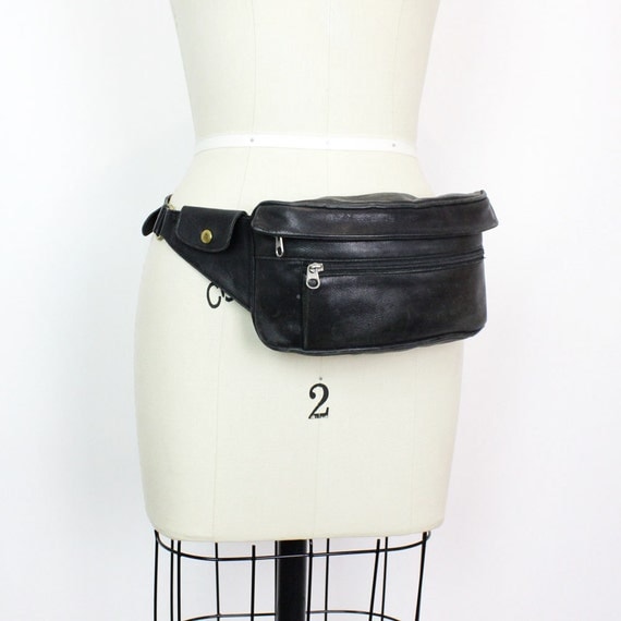 coach leather waist bag