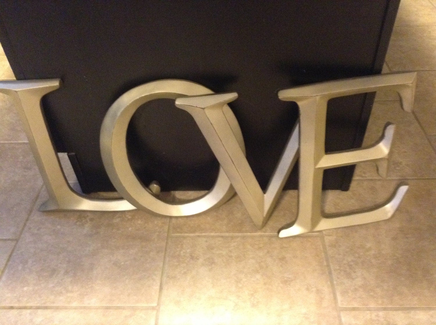 Letters Large Letters Wall Decor Shabby Chic Wall Decor