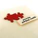 You're the Perfect Match Handmade Greeting Card Valentine's Day Wedding Anniversary Puzzle Pieces Upcycled