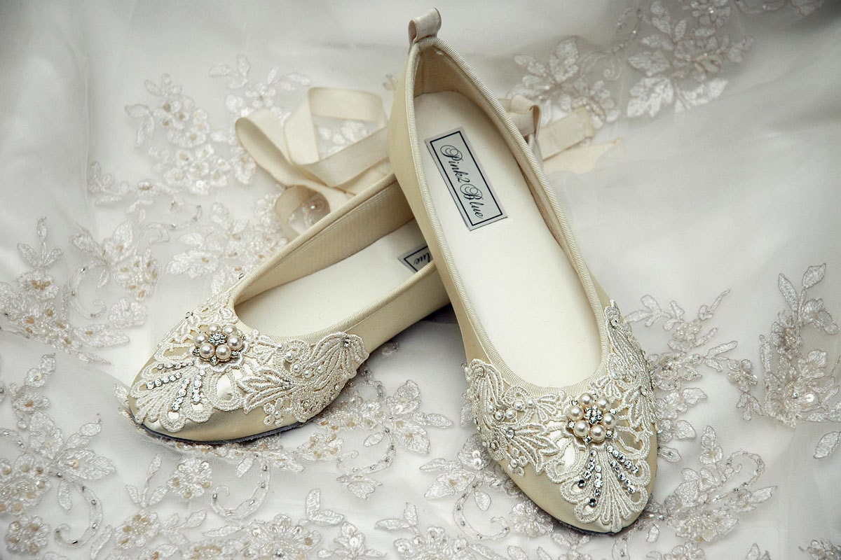 bridal shoes ballet