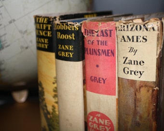 SET 25 ZANE GREY WESTERN NOVEL HARD COVER UNREAD BOOKS SET 25 ZANE GREY WESTERN NOVEL HARD COVER UNREAD BOOKS