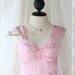 Princess Jasmine lll - Cocktail Wedding Prom Dinner Dancing Party Beach Hawaii Dress Light Pink Indian Gritter Lace Scarf Hem XS-S