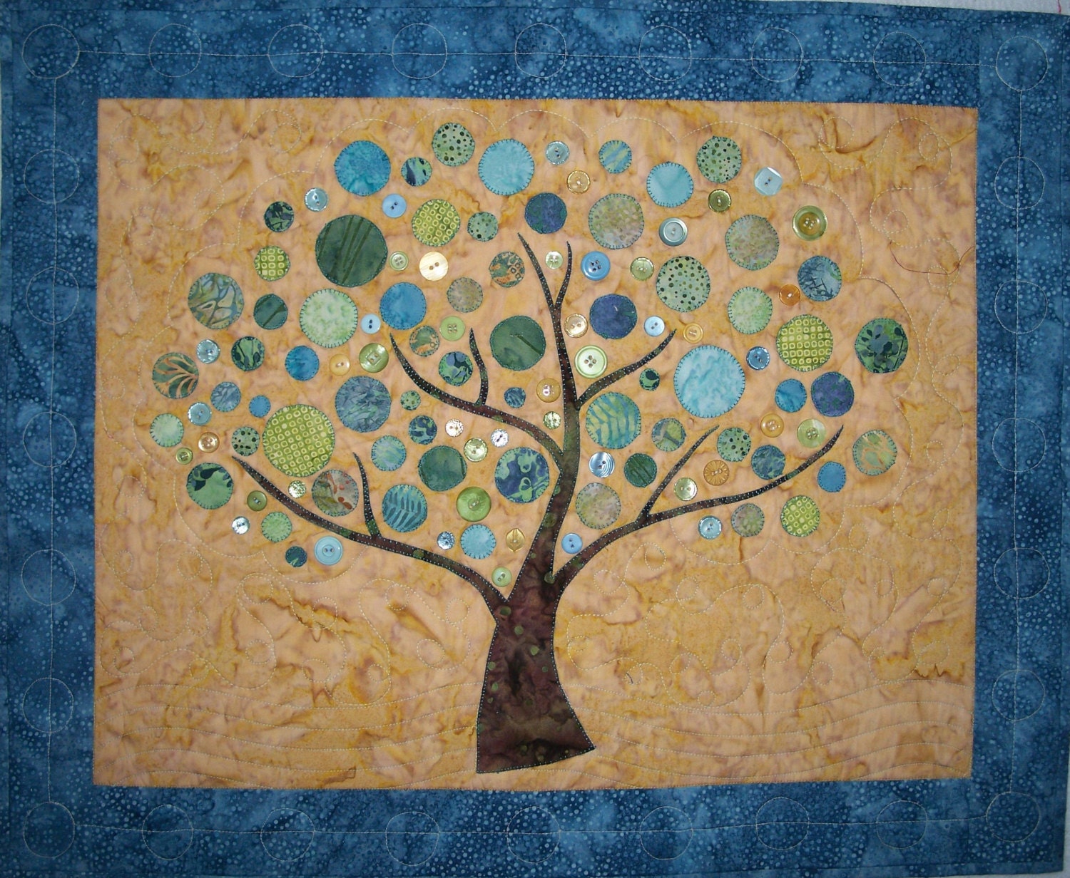 KIT Branching Out Wall Hanging Quilt Pattern And KIT