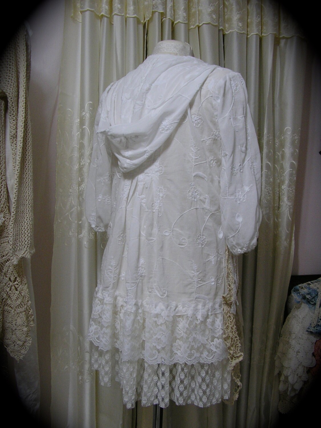 romantic white cotton blouses