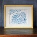 Reserved 8x10 Custom Watercolor City Map Personalized Decor Commission Custom Neighborhood Map Street Map